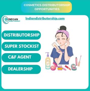 cosmetic distributorship in India, beauty products distribution business